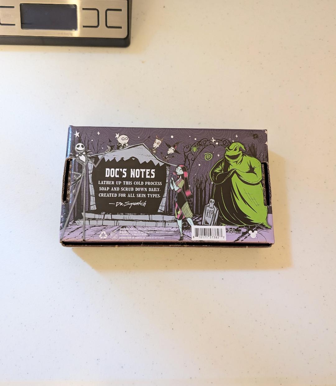 Dr. Squatch Limited Edition Nightmare Before Christmas Soap Set
