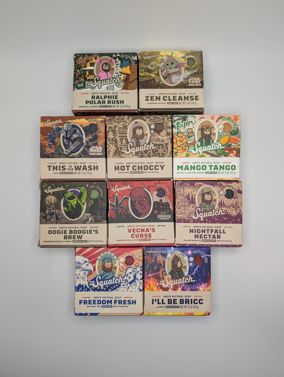 Dr. Squatch Limited Edition Soap Bundle 10-Pack