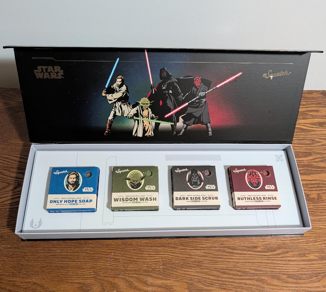 Dr. Squatch Star Wars Limited Edition Soap Collection