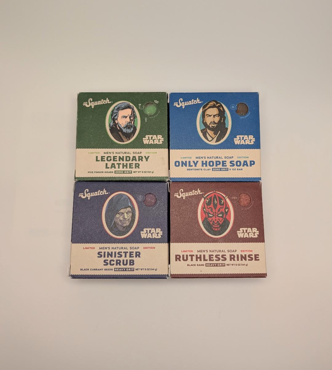 Dr. Squatch Star Wars Soap Bundle 4-Pack