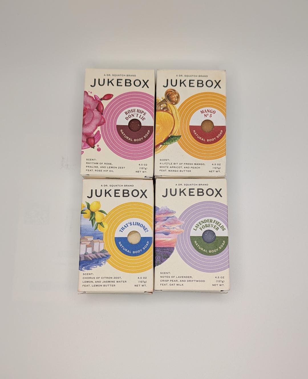 Jukebox Variety Soap Bundle 4-Pack