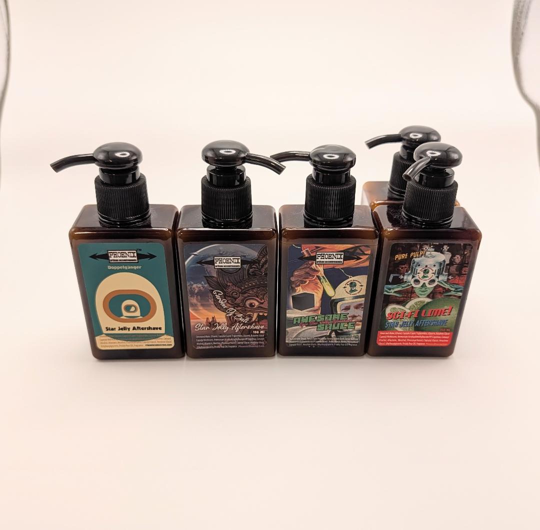 Phoenix Shaving Star Jelly Aftershave Balm 5-Pack