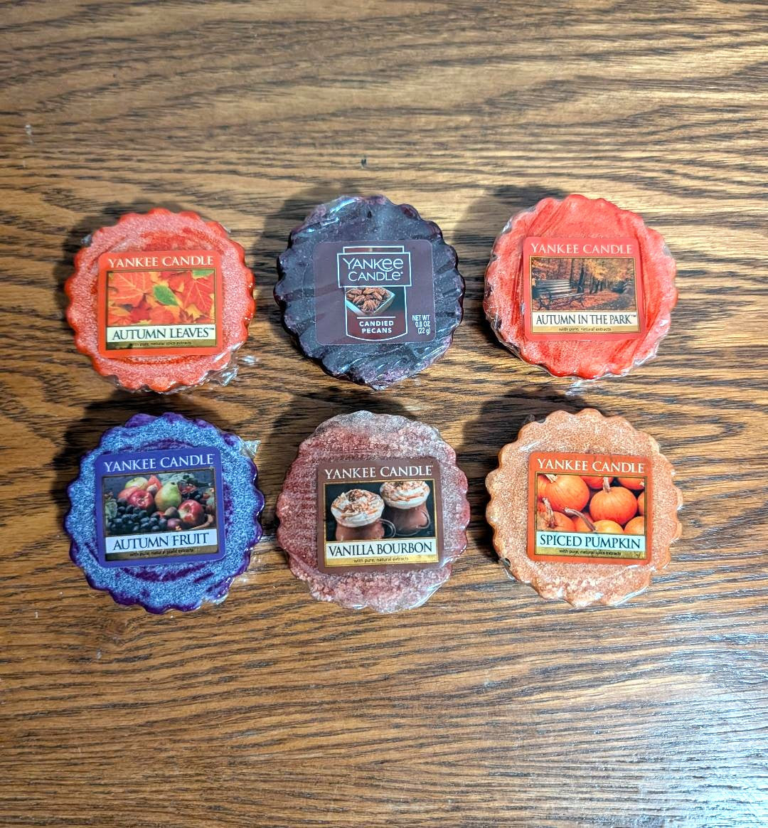 Yankee Candle FALL Wax Tart 6-Pack