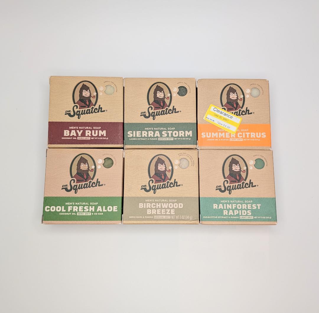 Dr. Squatch Core Soap Bundle 6-Pack #2
