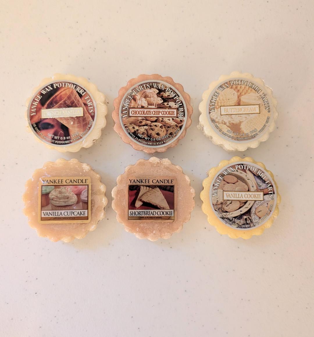 Yankee Candle Wax Tart Sweets Bundle 6-Pack