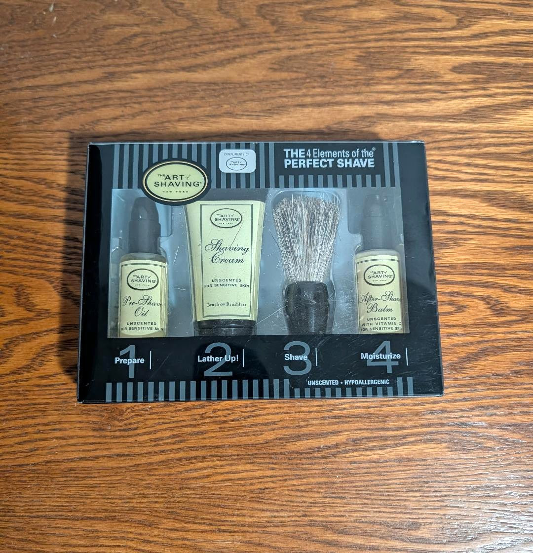 The Art of Shaving Unscented Perfect Shave Kit