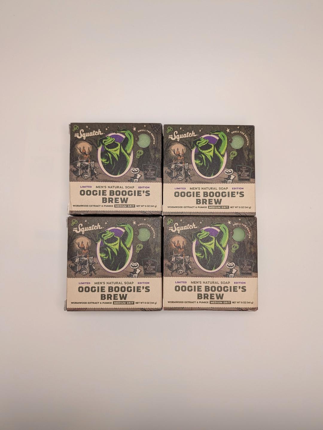 Dr. Squatch Oogie Boogie's Brew Soaps 4-Pack