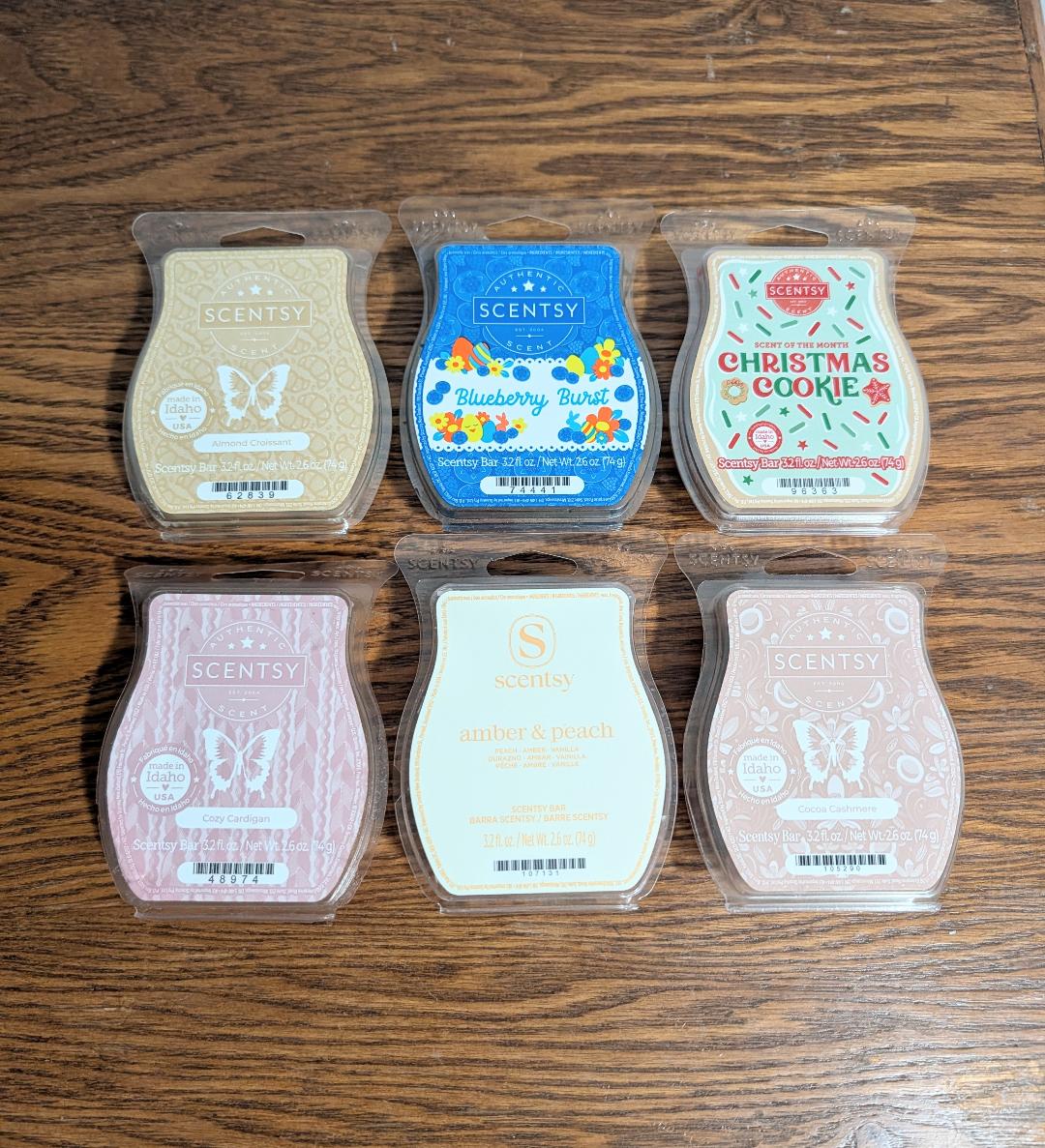 Scentsy Wax Bar 6-Pack Bundle