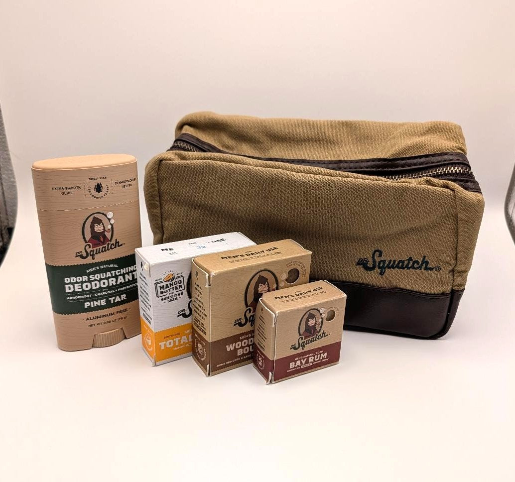 Dr. Squatch 5pc Travel Bundle