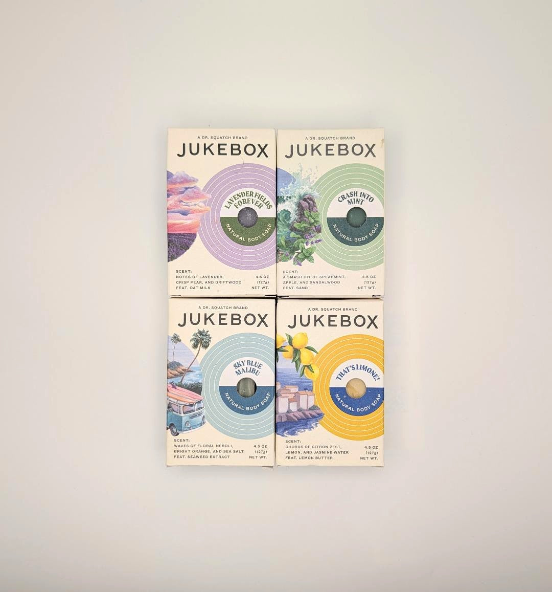 Jukebox Variety Soap Bundle 4-Pack #2
