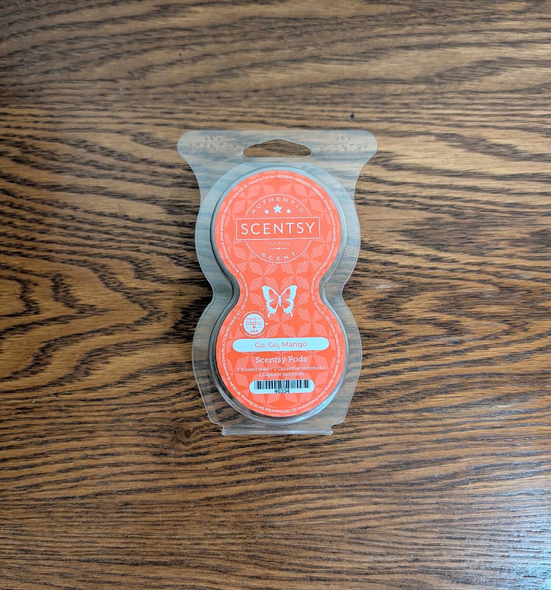 Scentsy Go, Go, Mango Pods 2-Pack