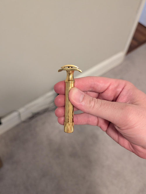 1930s Gillette New Improved Double Edge Razor