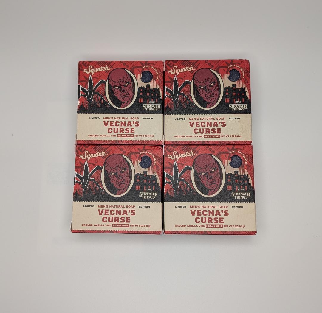 Dr. Squatch Vecna's Curse Soaps 4-Pack