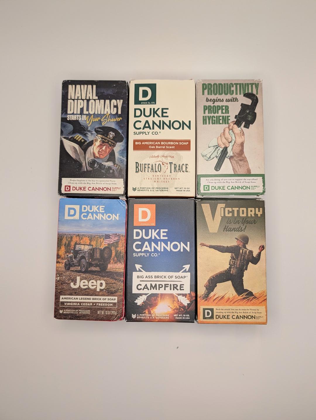 Duke Cannon Variety Soap Bundle 6-Pack