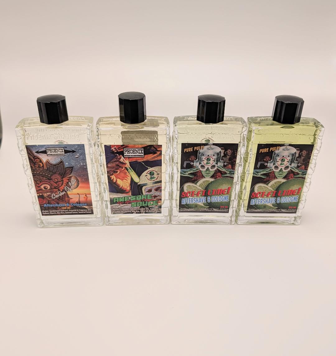 Phoenix Shaving Aftershave Splash Bundle 4-Pack
