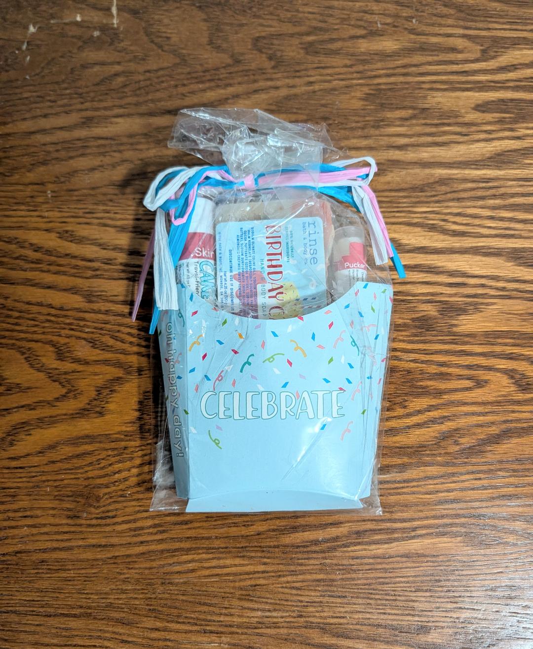 Rinse Bath & Body Birthday Cake Gift Set