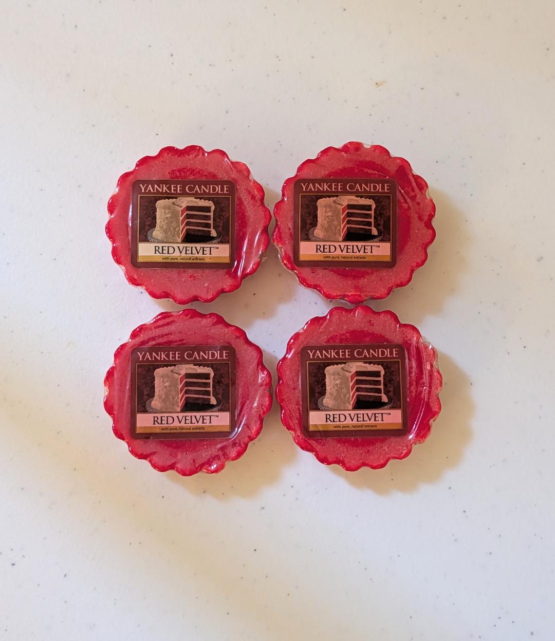 Yankee Candle Red Velvet Wax Tart 4-Pack