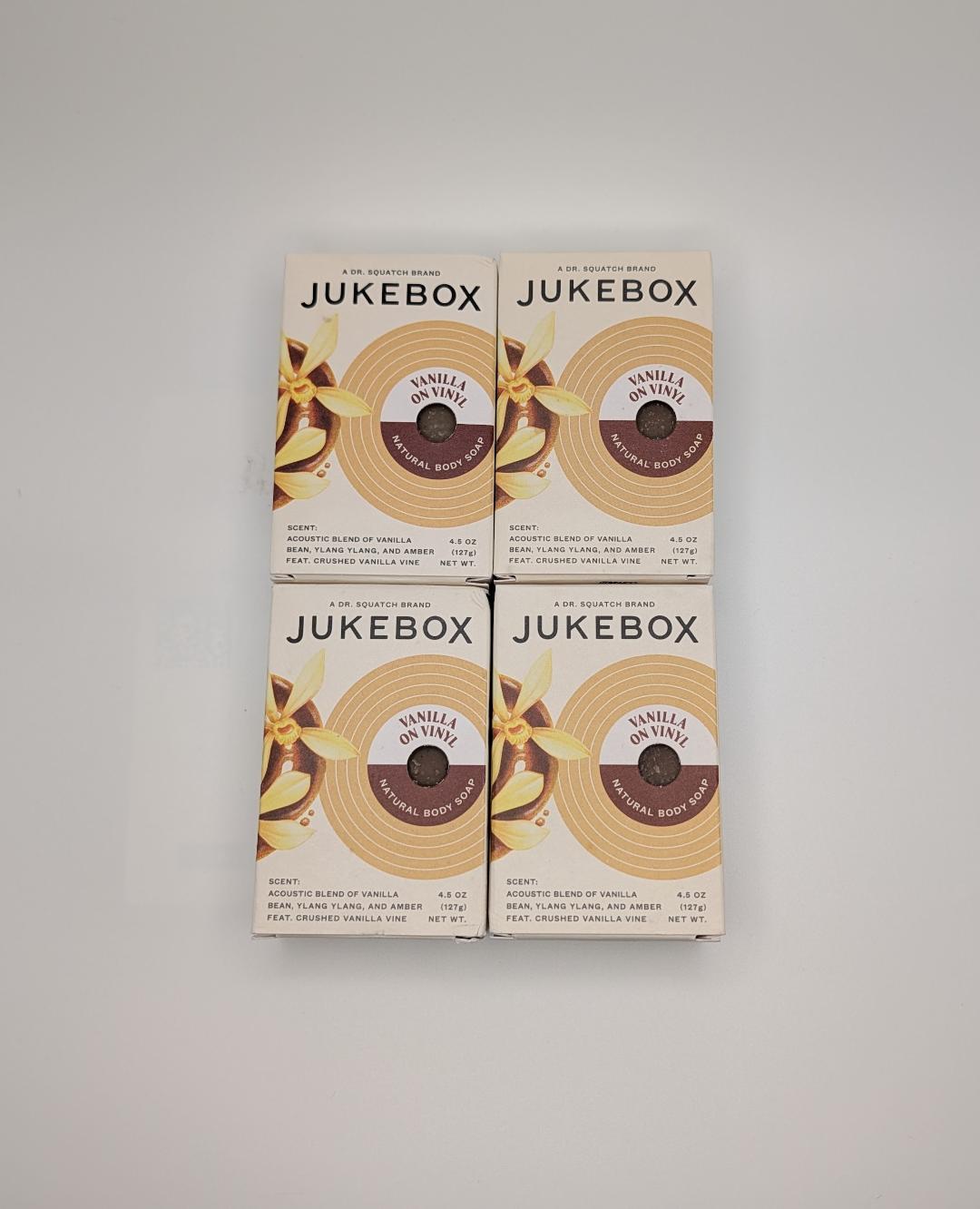 Jukebox Vanilla on Vinyl Soap 4-Pack