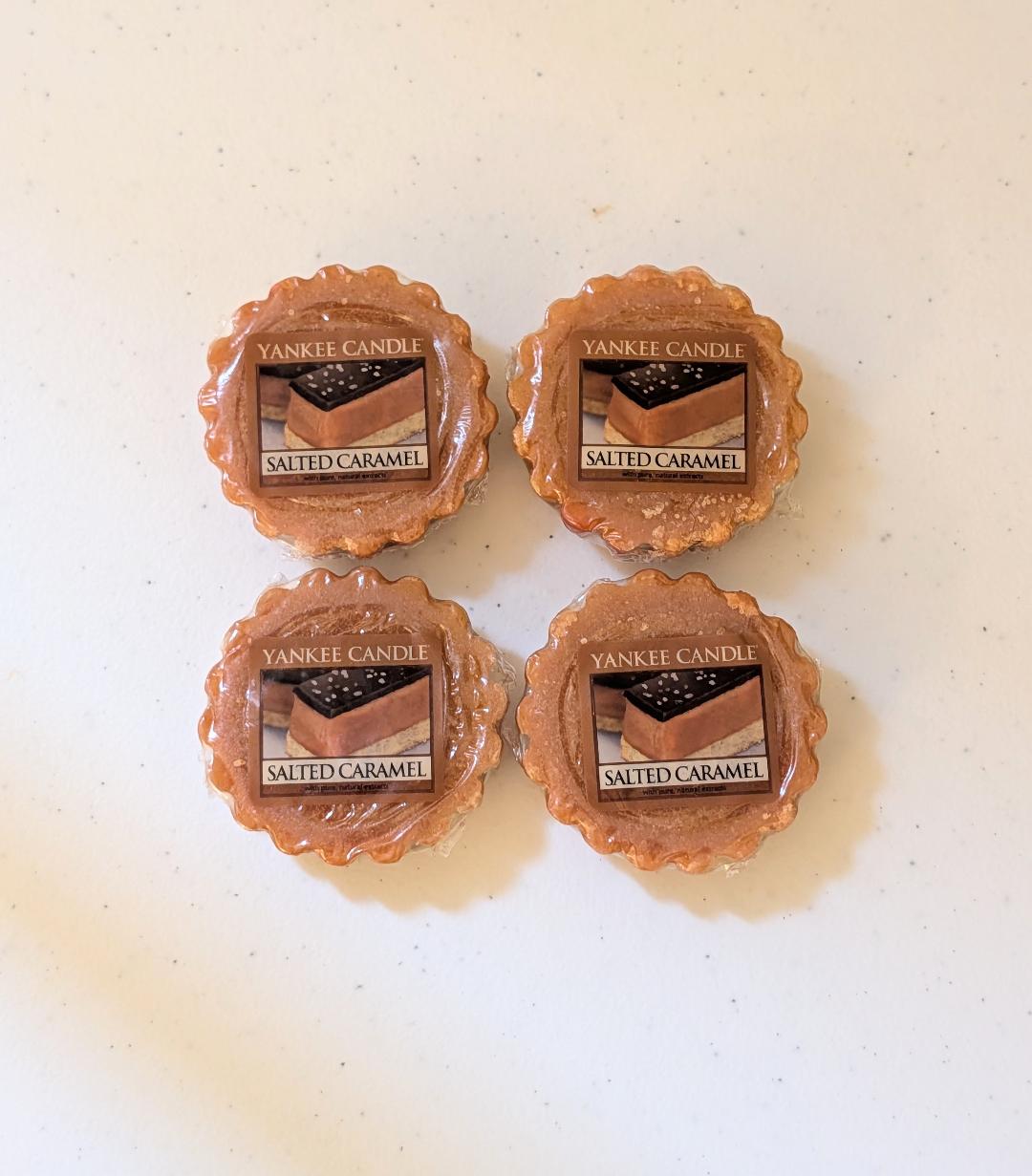 Yankee Candle Salted Caramel Wax Tart 4-Pack