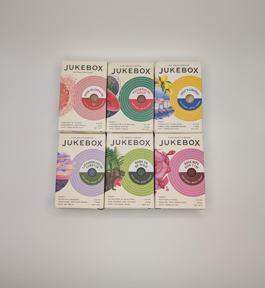 Jukebox Variety Soap Bundle 6-Pack
