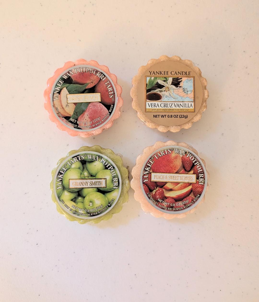 Yankee Candle Wax Tart 4-Pack Bundle #2