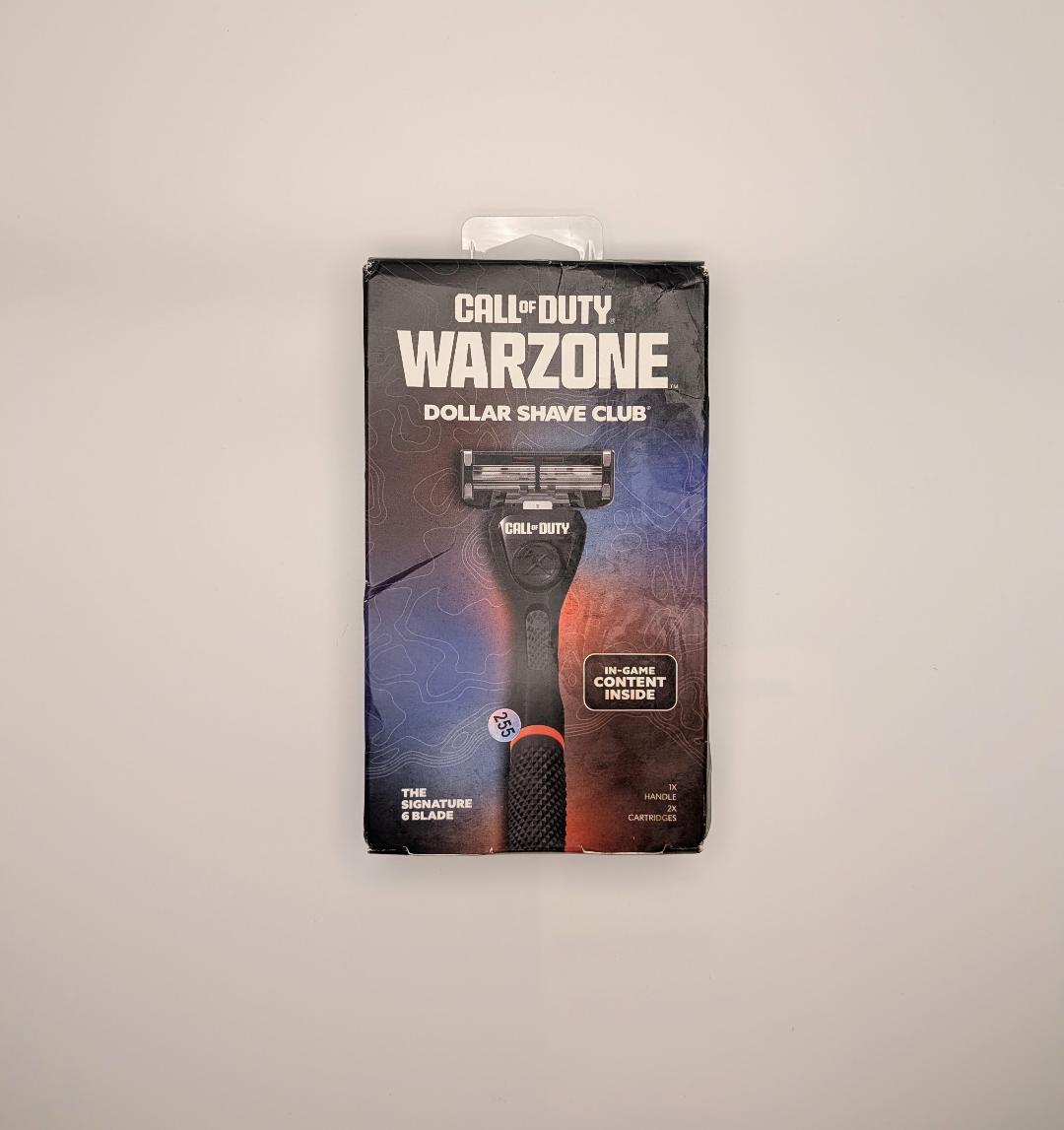 Dollar Shave Club Call of Duty Warzone Starter Kit