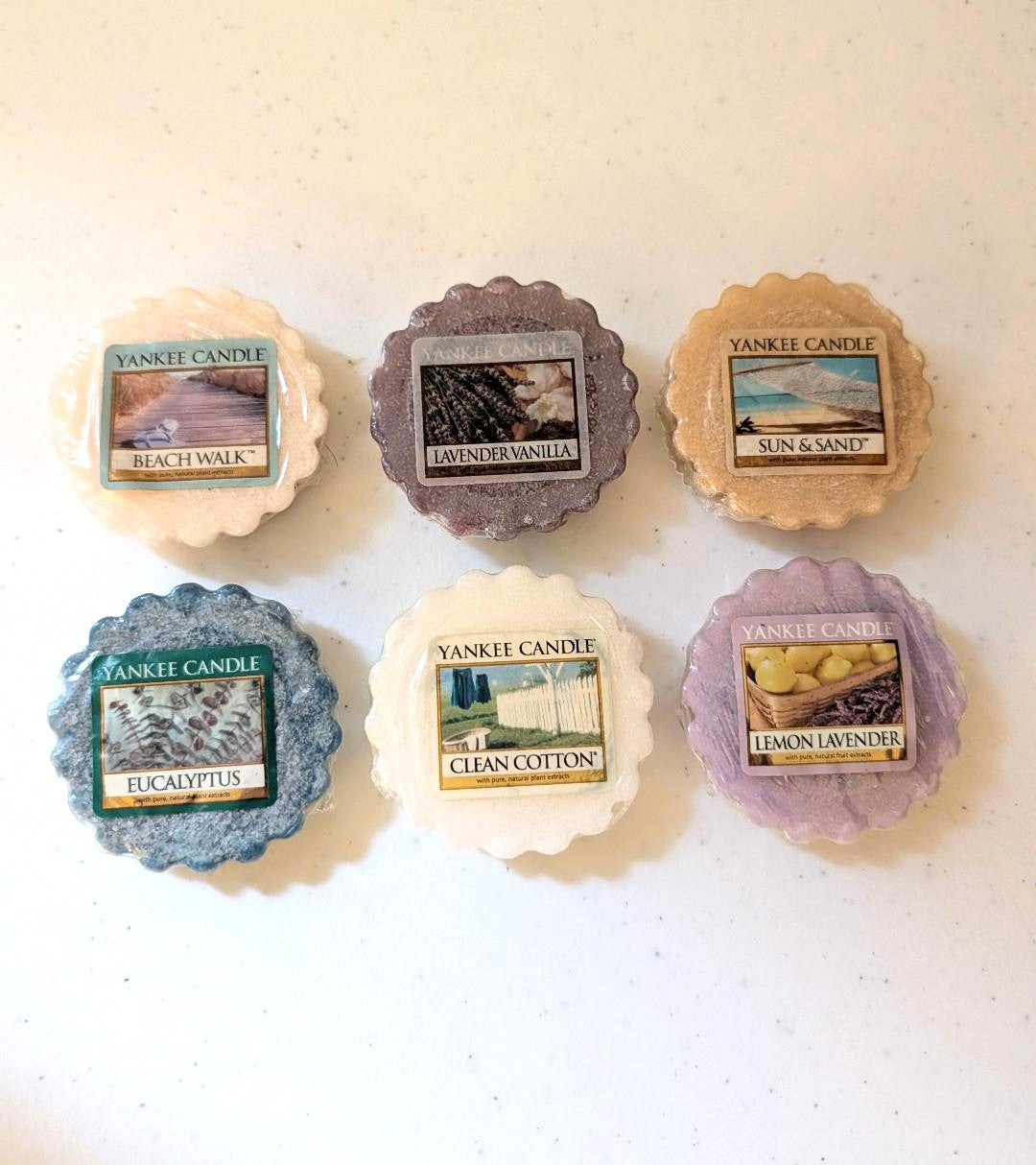 Yankee Candle VARIETY Wax Tart 6-Pack #1